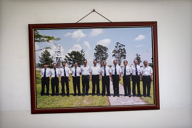 A picture of the management staff at the Chinese-owned NFCA Mining (Non-Ferrous Company Africa). The NFCA owns and operates several mines and plants in the Copperbelt. The Chinese mother company CNMC...