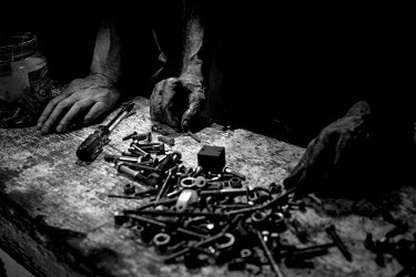 Charlie looks through a collection of bolts and screws as he fixes a problem with the engine on his commercial swordfish trawler. There are conflicting arguments as to the health of the North Atlantic...
