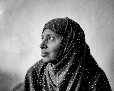 Nadia Ahmad (42) a refugee who fled her native Somalia, with her four children, after her husband was killed in that country's decades long war. She has been unable to find work in Yemen which has an...