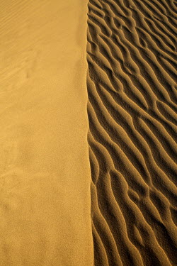 Sand dunes seen from the air at the Dakhla Desert Park, a newly designated conservation area within Dakhla Oasis.
