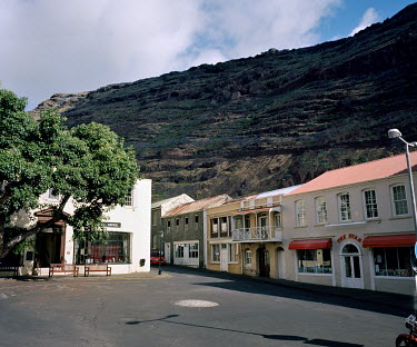 The post office in Jamestown, capital of St Helena.