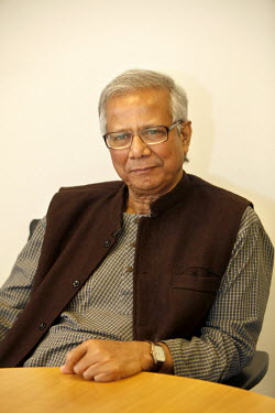 Muhammad Yunus, economist, founder of the Grameen Bank and Nobel Peace Prize recipient. The Grameen Bank was established as an alternative to traditional banking, providing credit and loans to the poo...