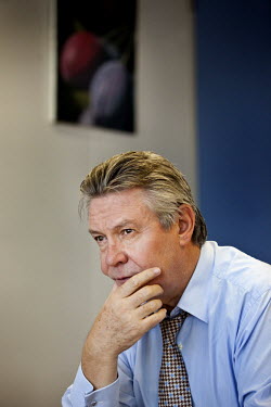 Karel De Gucht, a Belgian politician who has been the European Commissioner for Trade since 2010. Previously, he was Belgium's Minister of Foreign Affairs and then European Commissioner for Developmen...