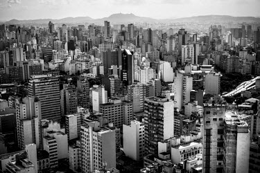 A view of high rises in Sao Paulo.