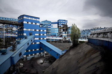 The processing facility at the An Tai Bao open pit coal mine.