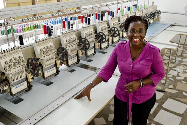 Awurabena Okrah, CEO and founder of Winglow, a textile and fashion business in Accra. Through Leasafric Ghana she was able to obtain a USD 24,000 (GBP 14,226) finance lease for an embroidery machine,...