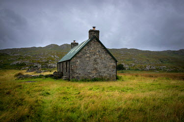 A bothy (refuge for walkers) at the Ardnish peninsula in the Highlands of North West Scotland.