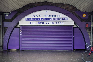 S & S Textiles, 17 Atlantic Road, London SW9 8HX.  The Shafiq family took over the premises 10 years ago but the shop has been there for over 35 years.   Property prices across London continue to rise...