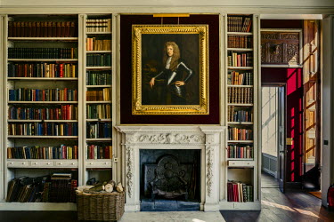 The library of St. Giles House, home of the Earls of Shaftesbury since 1651. Currently, it is the 12th Earl of Shaftesbury, Nick Ashley-Cooper, and his wife that lives in the house. In recent years th...
