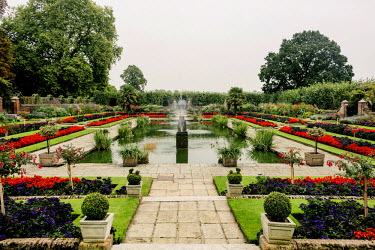 Kensington Gardens, once the private gardens of Kensington Palace and now one of London's Royal Parks. Lying immediately to the west of Hyde Park, it is shared between the City of Westminster and the...