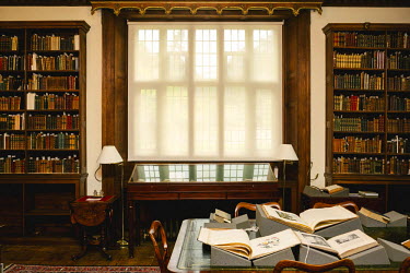 The library within the grade ll listed Chawton House an Elizabethan manor house in the village of Chawton in Hampshire. It was formerly the home of Jane Austen's brother, Edward Austen Knight, and is...