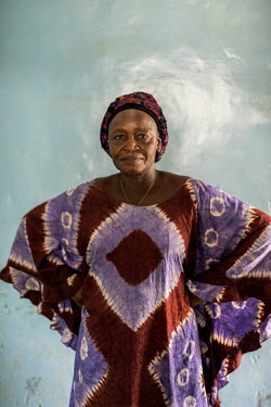 Mother of three Fatime Tchangdoum. Her husband was tortured and killed during the regime of Hissene Habre in Chad. His body was one of the few that was returned to relatives and showed signs of tortur...