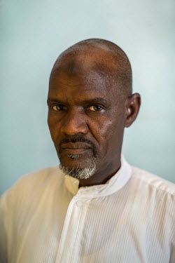 Ousmane Abakar Taher. He was imprisoned by the regime of former Chadian dictator Hissene Habre for four and a half years. He survived by eating leaves from the tree in the courtyard of the prison. 'Th...