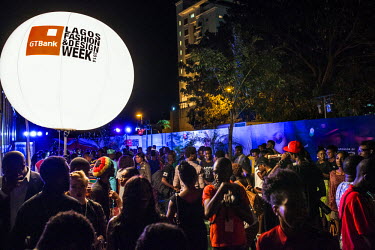 An after show party at the Lagos Fashion and Design Week. Now in its fourth year, the annual event has become a vital platform for local designers looking to burst onto the international scene.