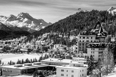 A view of St. Moritz.