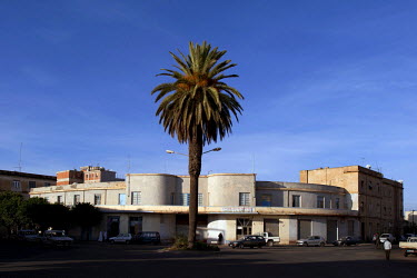 The Sea Pension at the former Corso del Re, built in 1938/39 in the Art Deco style. Asmara is a showcase of 1930s Italian Art Deco architecture. Initially brought to the region by colonial-era Italian...