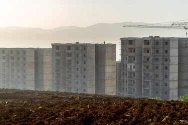 New apartments being built by Chinese companies in Ain Naadja.
