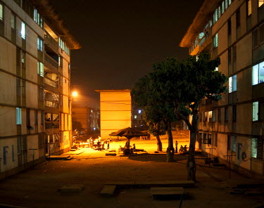 A housing development from the 1950s, comprising of 220 apartments, was built for middle class people following the so-called Ivorian Miracle, a period in the 1980s when the country had one of the hig...