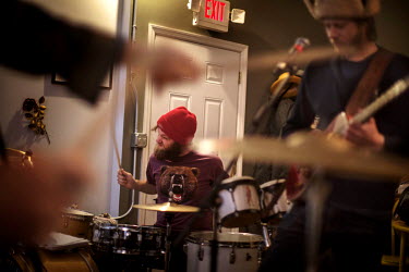 Local band 'Sam Goodwill' practices in the home of the lead singer. Youngstown is in the Rust Belt and was a centre of steel production. It was forced to redefine itself when the U.S. steel industry f...