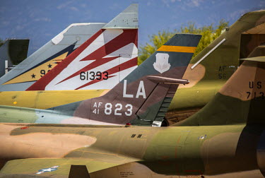 Planes parked at the Pima Air & Space Museum, the largest privately funded aviation and aerospace museum in the world and the third largest aviation museum in the U.S. Established on May 8, 1976, the...