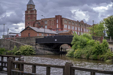 Wigan Pier, made infamous in George Orwell's 1937 book 'The Road to Wigan Pier' which highlighted poverty in the industrial north of England.