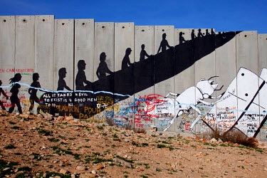 Graffiti on the Separation Wall.