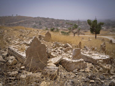 Mauia Yazidi Temple in the Sinjar mountains, destroyed by ISIS.