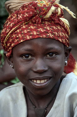 A girl from the village of Lemberem.