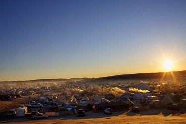 The Sacred Stone protest camp. In April 2016 the Standing Rock Sioux Tribe began a protest at the Sacred Stone Camp near Cannonball, North Dakota to oppose the planned Dakota Access Pipeline (DAPL). S...