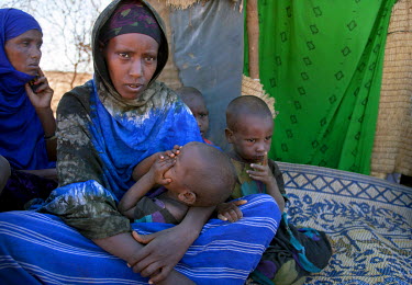 Khadra Yusef Saeed, a pastoralist whose livestock has been steadily dying as a result of a region-wide drought, has now lost her youngest child who died aged one week, unable to get sufficient nutriti...