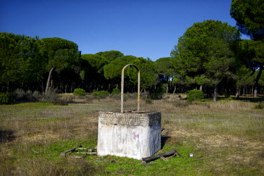 A water well near the Donana National Park.  The World Wildlife Fund says excessive water extraction is putting the park, one of Europe's most celebrated conservation wetlands, at grave risk.