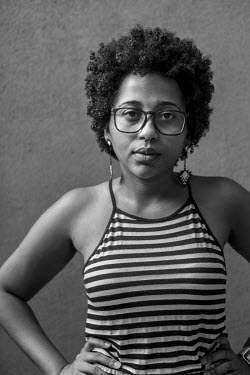 Gabriela Bispo, 27, journalist.   'I'm 27 years old and I've been using my natural hair for less than 1 year. I spent more than a decade smoothing my strands by pure social imposition. Now I realize h...