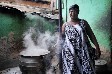 Maame Badu owns a popular 'chop bar' (to 'chop' is to eat in Ghanaian pidgin) in Atwemonom, the city's largest bushmeat market. Her restaurant specialises in a variety of soups containing the meat of...
