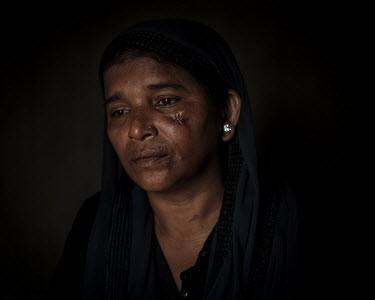 Farida Khatun (50) is a survivor of the Tula Toli massacre, a mass-killing of Rohingya during a Myanmar Army led clearance operation at the village of Tula Toli (Min Gyi) in the Rakhine State, close t...