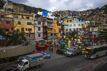 A view of Rocinha, Rio's single largest favela.
