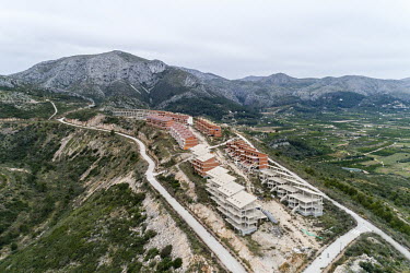 The Bella Rotja housing development which was was promoted with the description 'From the Bella Rotja housing development we can contemplate the beauty of the Pego landscape. Its Mediterranean-style v...