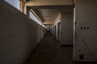 A derelict hospital built by the Soviet Union in the 1970s lies abandoned in the town of Berbera.
