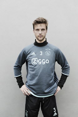 Joel Veltman, a player with football club AFC Ajax.