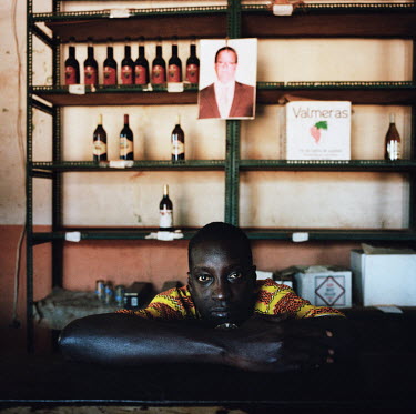 Mario (43) in the Lebanese owned shop where he has been working since he was 17 years old.