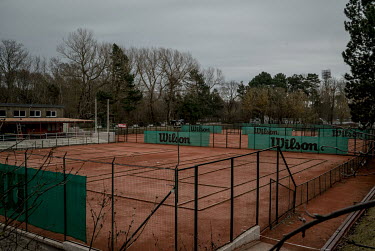 A tennis club where tennis professional Anastasija Sevastova played as she grew up in the small seaside town of Liepaja.