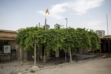A refugee's house in Grdachal Refugee Camp.