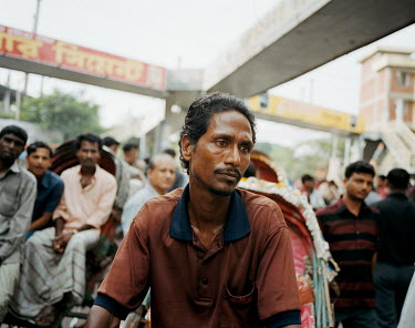 Hamid, a rural fisherman from the Sunderbans, who has come to the city to be a rickshaw driver for a month.