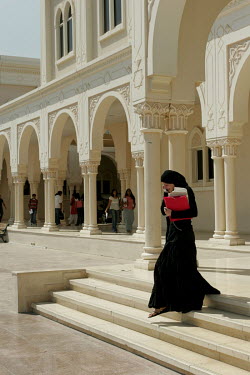 Students at the American University of Sharjah.