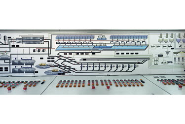 A control panel for the Manavgat River Water Transfer Project (Manavgat cayi Su Temin Projesi) which is dedicated to the export of bulk water by tanker vessels. When operational it will be able to sup...