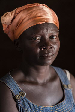 Rose Jaun (38), who lost both her brother and husband in South Sudan and is now taking care of six children. She is one of the female leaders in the Bidibidi settlement. She says: "There are many wido...