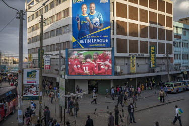 A billboard advertisemnet for a sports betting company 'Betin'.