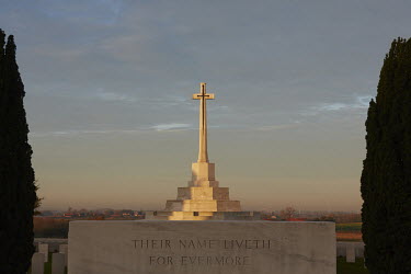 Tyne Cot Commonwealth War Graves Cemetery and Memorial to the Missing.
