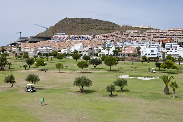 A golf course and real estate on the Mediterranean coast.
