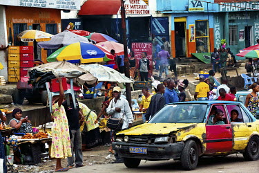 The Ngaba junction , one of the busiest intersections in the capital, now a sprawling and anarchic city with a population of more than 10 million.
