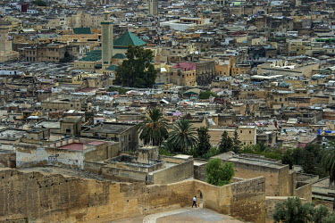 Houses and mosques in the medina.
